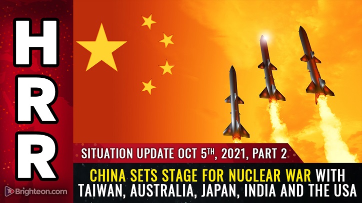 KRIEGSALARM: China bereitet die Bühne für den Nuklearkrieg mit Taiwan, Australien, Japan, Indien und den USA